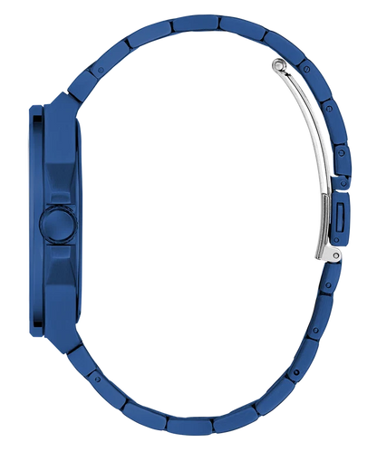 Guess Stainless Steel Analog Blue Dial & Band Men's Watch-Gw0833G1