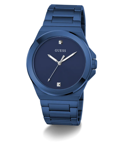 Guess Stainless Steel Analog Blue Dial & Band Men's Watch-Gw0833G1