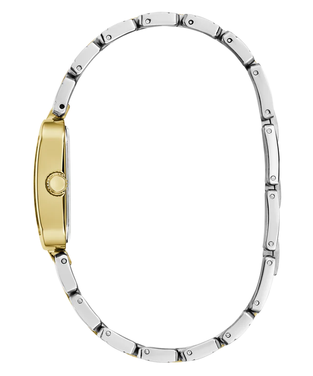 GUESS Ladies 2-Tone Gold Tone Analog Watch GW0865L6