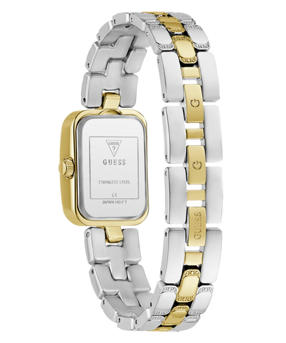 GUESS Ladies 2-Tone Gold Tone Analog Watch GW0865L6