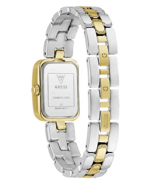 GUESS Ladies 2-Tone Gold Tone Analog Watch GW0865L6
