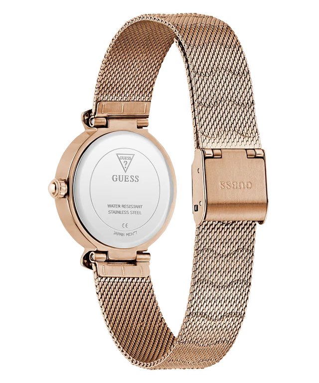 Guess Mermaid White Round Dial Analog Women's Watch - GW0866L3