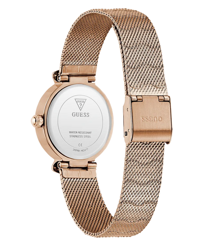 Guess Mermaid White Round Dial Analog Women's Watch - GW0866L3