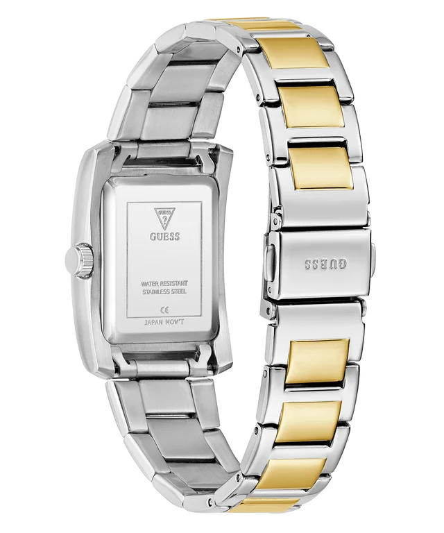 GUESS Bonnie Analog Watch for Women with Rectangle Dial & Water Resistant Women's Wrist Watches GW0876L3