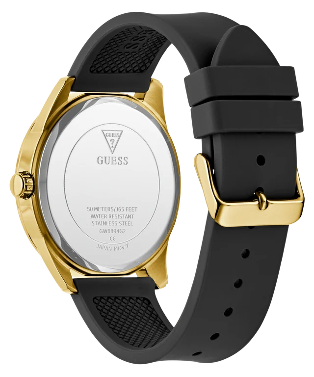 GUESS Elliot Analog Watch for Men with Round Dial & Water Resistant Man's Wrist Watches