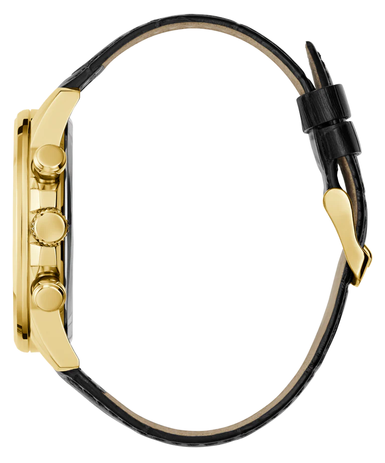 GUESS Mens Black Multi-function Watch GW0901G4