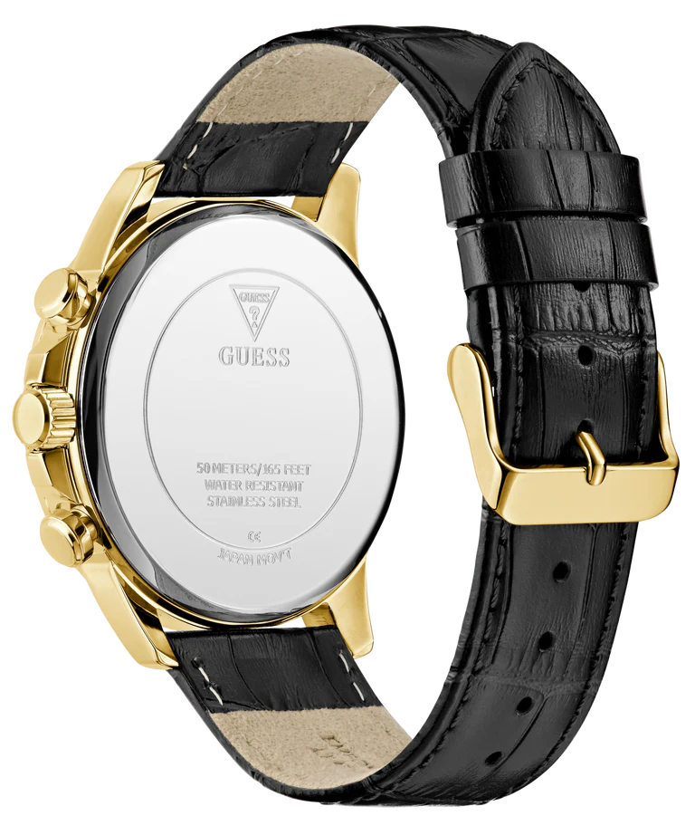 GUESS Mens Black Multi-function Watch GW0901G4