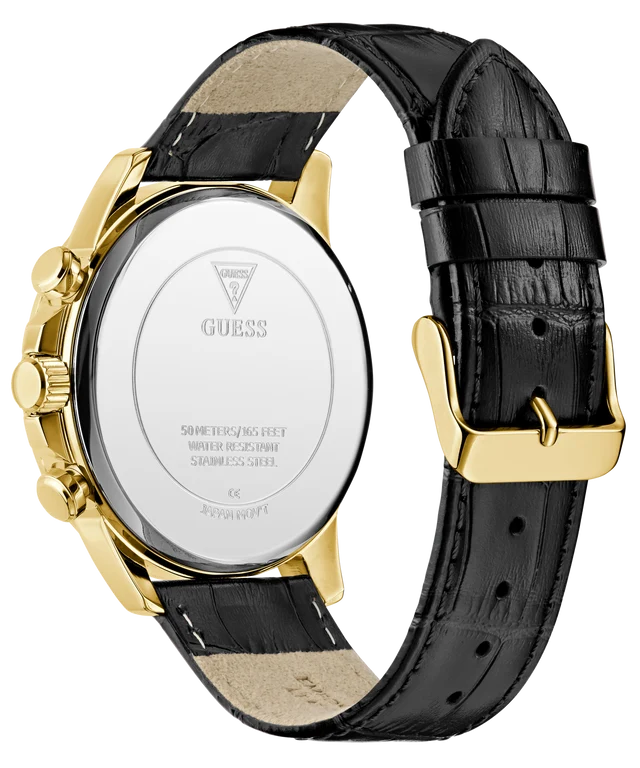 GUESS Mens Black Multi-function Watch GW0901G4