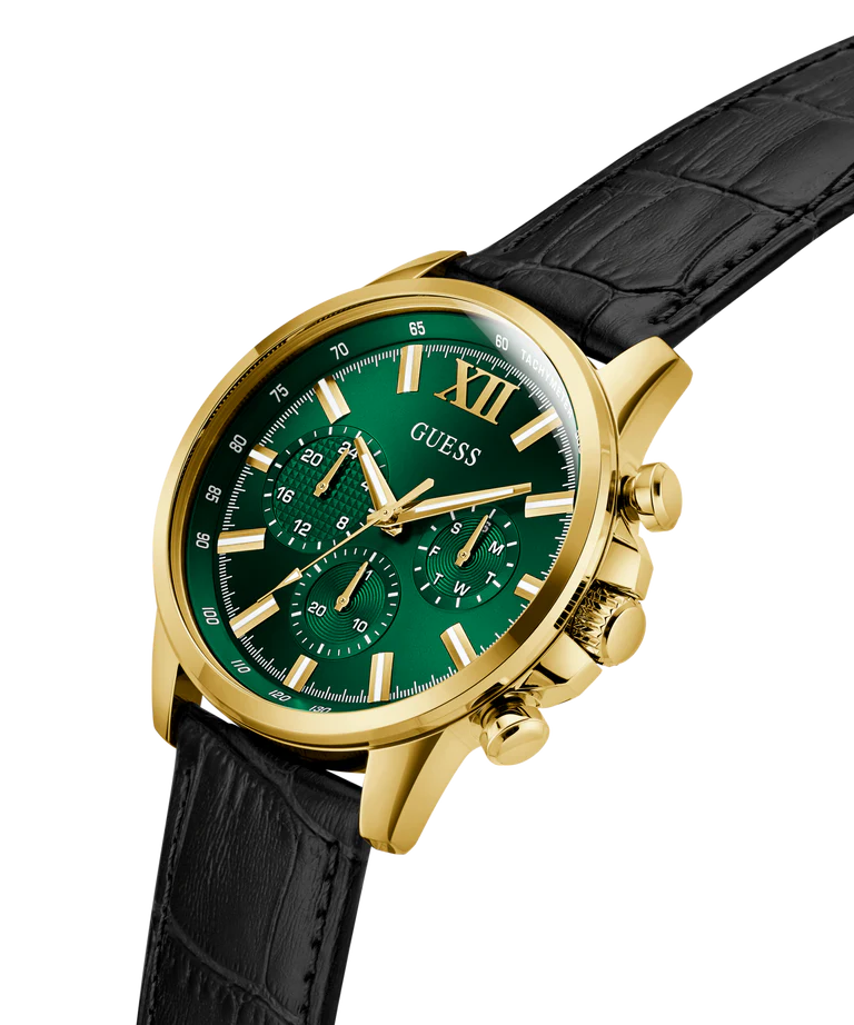 GUESS Mens Black Multi-function Watch GW0901G4