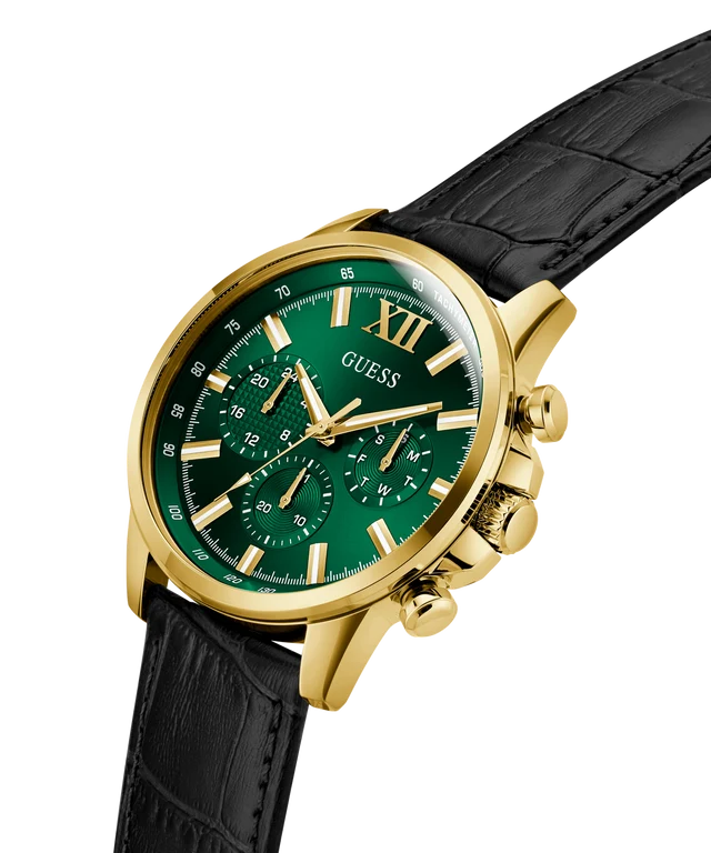GUESS Mens Black Multi-function Watch GW0901G4