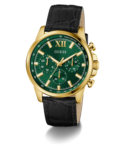 GUESS Mens Black Multi-function Watch GW0901G4
