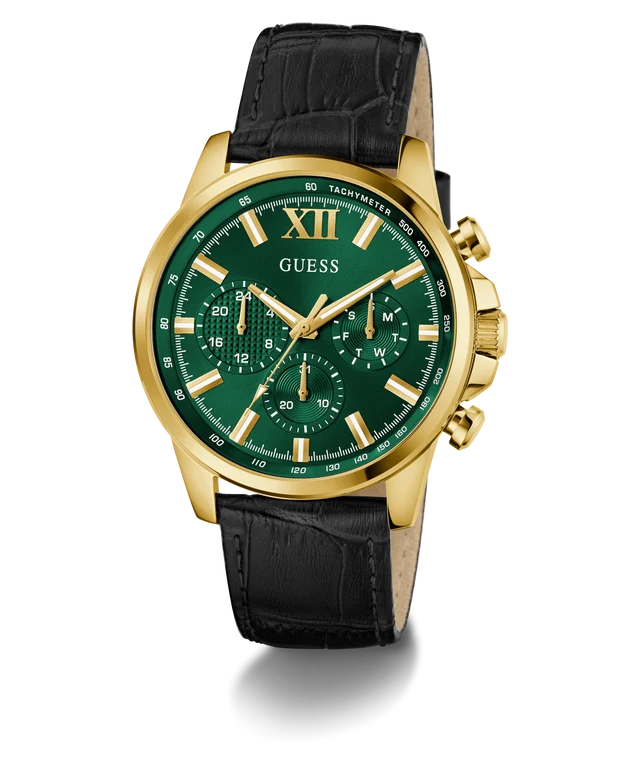 GUESS Mens Black Multi-function Watch GW0901G4