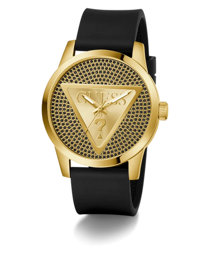 Guess Badge Black Round Dial Analog Men's Watch - GW0916G1