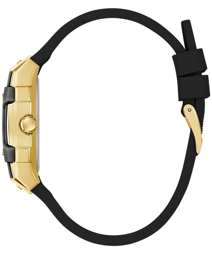 Champagne Rectangle Dial Analog Women's Watch - GW0945L2