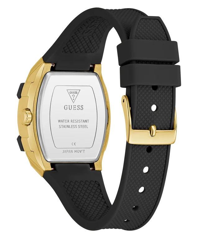 Champagne Rectangle Dial Analog Women's Watch - GW0945L2