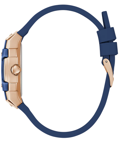 Blue Rectangle Dial Analog Women's Watch - GW0945L4