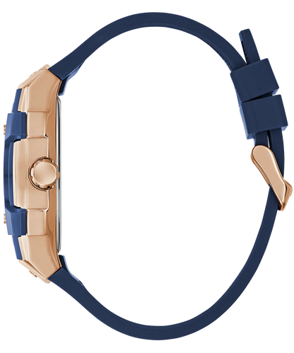GUESS Blue Rectangle Dial Analog Watch  - For Men GW0956G4