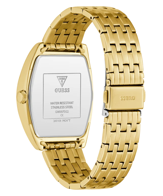 Green Rectangle Dial Analog Men's Watch - GW0975G2