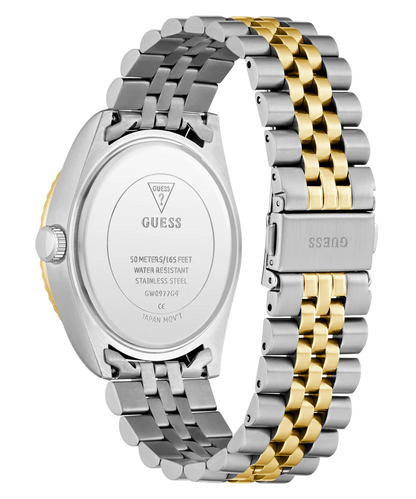 GUESS Green Round Dial Analog Men's Watch - GW0977G4