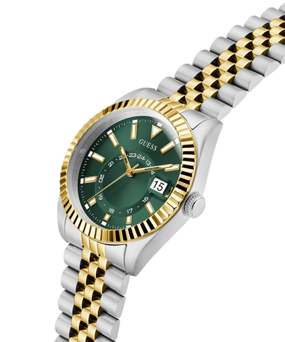 GUESS Green Round Dial Analog Men's Watch - GW0977G4