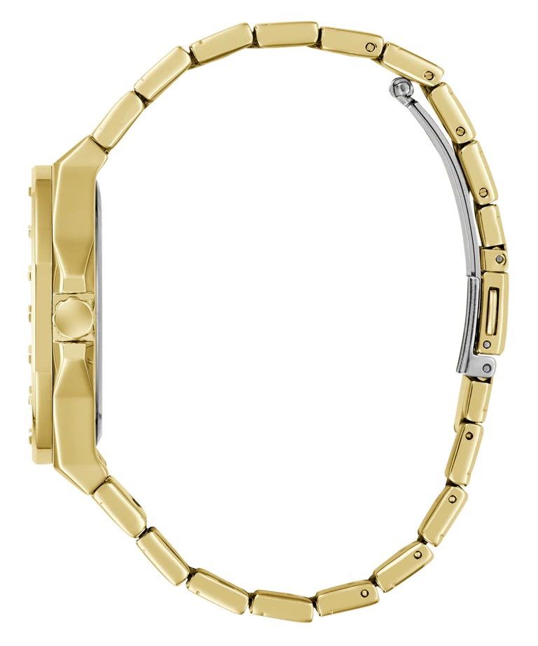 GUESS Round 38mm Champagne Dial Analog Men Watch - GW1070G2