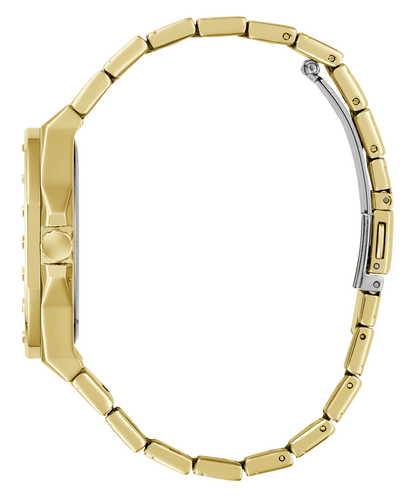 GUESS Round 38mm Champagne Dial Analog Men Watch - GW1070G2