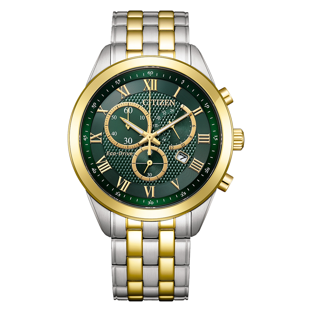 Eco drive Chronograph AT2604-56X Eco-Drive
