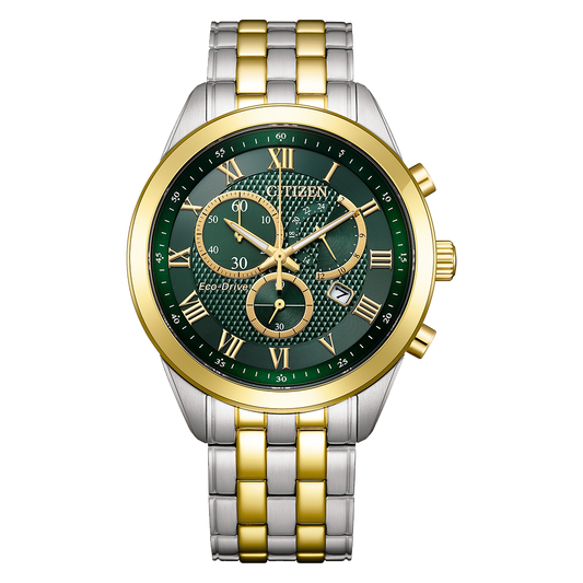 Eco drive Chronograph AT2604-56X Eco-Drive