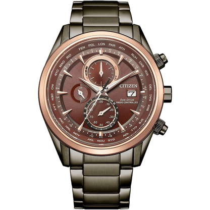 Attesa -Radio-Controlled AT8267-86X Eco-Drive