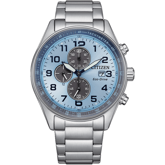 Beginning Blue - Eco-Drive Chronograph CA0770-72M