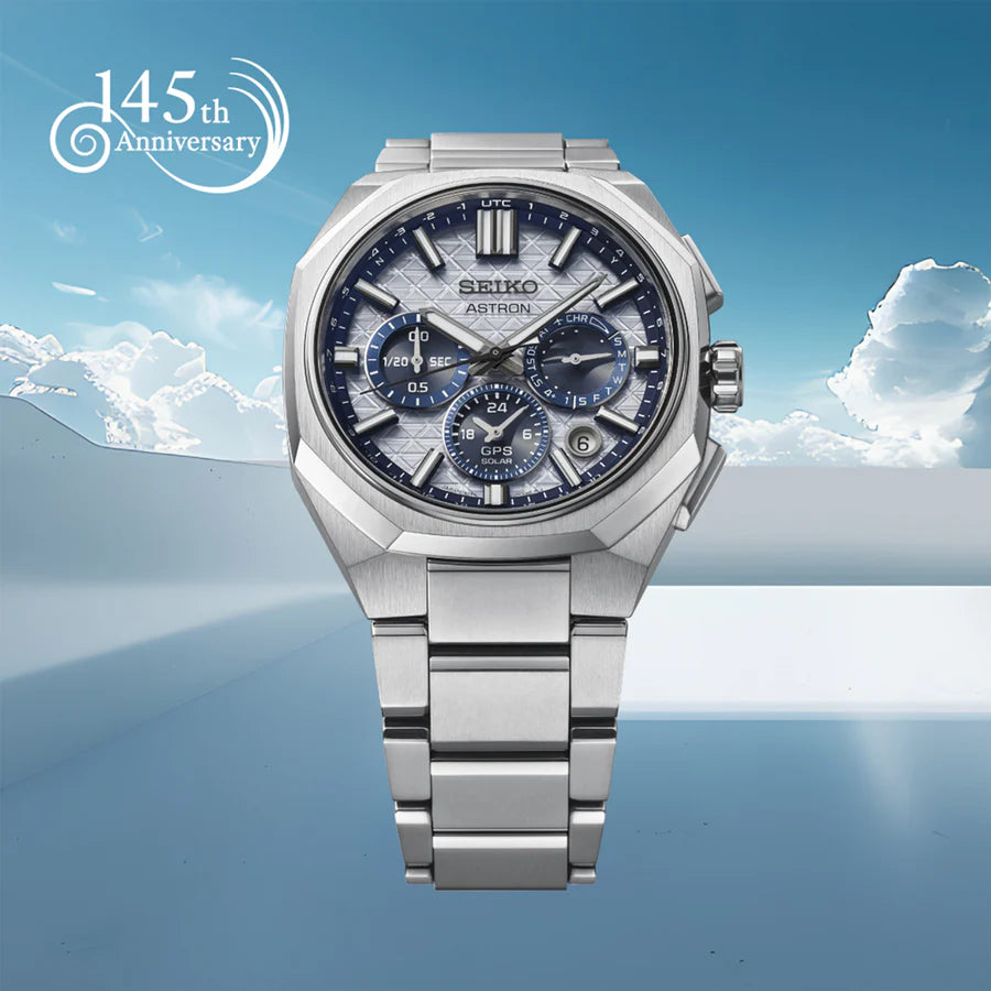 Seiko 145th Anniversary Blue Theme – Titanium Astron - HAB004J1