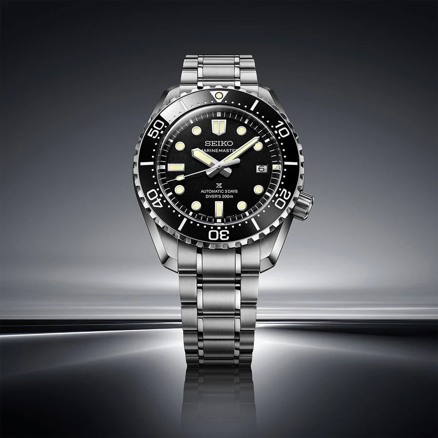 Prospex ‘Marinemaster’ 1968 Heritage Reinterpretation in Satin Black - HBF001J1