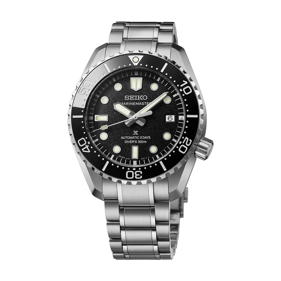 Prospex ‘Marinemaster’ 1968 Heritage Reinterpretation in Satin Black - HBF001J1