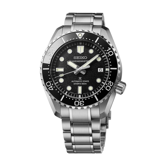 Prospex ‘Marinemaster’ 1968 Heritage Reinterpretation in Satin Black - HBF001J1