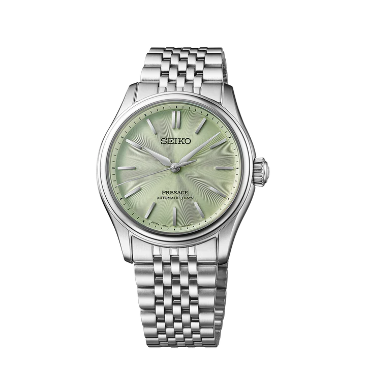 Presage Classic Series with Wakatake Iro Light Green Dial Silk - HCC002J1