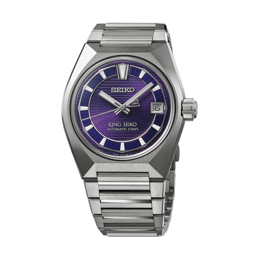 King Seiko Titanium Twilight Violet - HKF001J1
