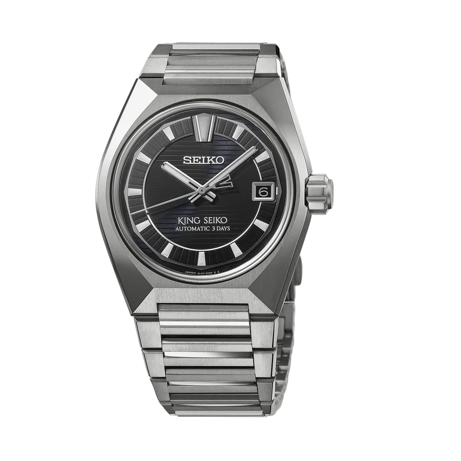 King Seiko Titanium Night Black - HKF003J1