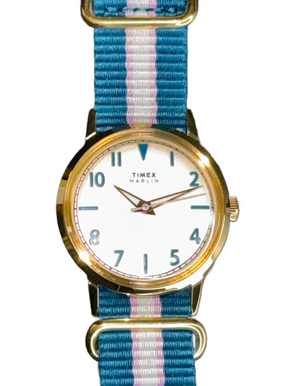 TIMEX Marlin 34MM Fabric Strap Watch Men - TW2Y49900UJ