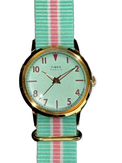 TIMEX Marlin 34MM Fabric Strap Watch Men - TW2Y49700UJ
