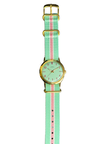TIMEX Marlin 34MM Fabric Strap Watch Men - TW2Y49700UJ