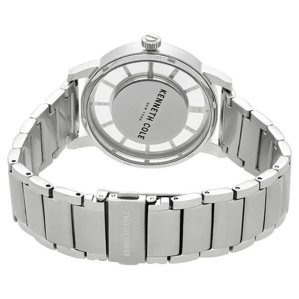 Kenneth Cole Quartz Multifunction Blue Dial Stainless Steel Strap Watch for Men nckc50570007mn