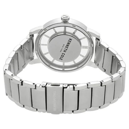 Kenneth Cole Quartz Multifunction Blue Dial Stainless Steel Strap Watch for Men nckc50570007mn