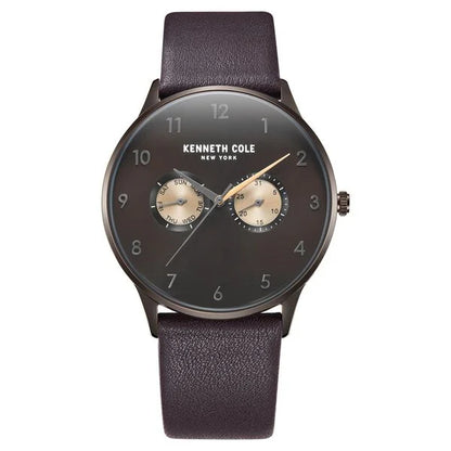 Kenneth Cole Multifunction Brown Dial Watch for Men nekcwgf2221302mn