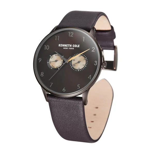 Kenneth Cole Multifunction Brown Dial Watch for Men nekcwgf2221302mn