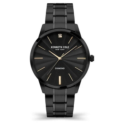 Kenneth Cole Black Dial Stainless Steel Strap Watch For Men ntkcwgg2122902mn