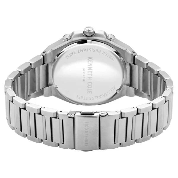 Kenneth Cole Quartz Chronograph Blue Dial Stainless Steel Strap Watch for Men ndkcwgi2104901mn