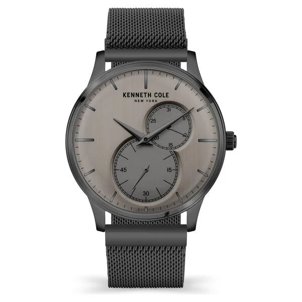 Kenneth Cole Quartz Analog White Dial Stainless Steel Strap Watch for Men ntkcwgk2125201mn
