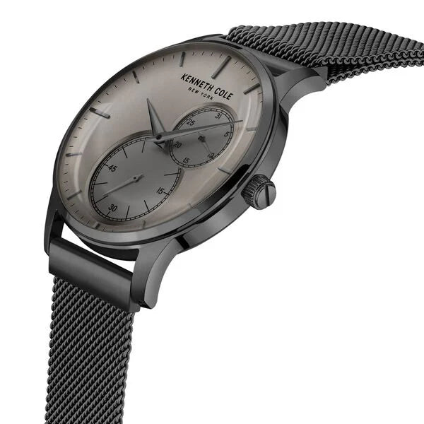 Kenneth Cole Quartz Analog White Dial Stainless Steel Strap Watch for Men ntkcwgk2125201mn
