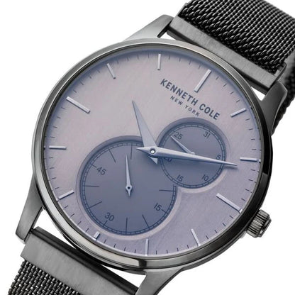 Kenneth Cole Quartz Analog White Dial Stainless Steel Strap Watch for Men ntkcwgk2125201mn