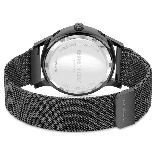 Kenneth Cole Quartz Analog White Dial Stainless Steel Strap Watch for Men ntkcwgk2125201mn